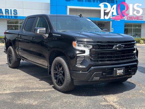 Black 2026 Chevrolet Silverado 1500 RST 4WD for sale in Paris, TX - Stock #261058