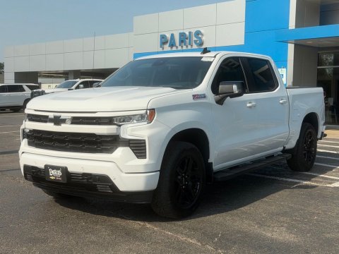 New Summit White 2026 Chevrolet Silverado 1500 RST 4WD - photo 3 - Stock #260773