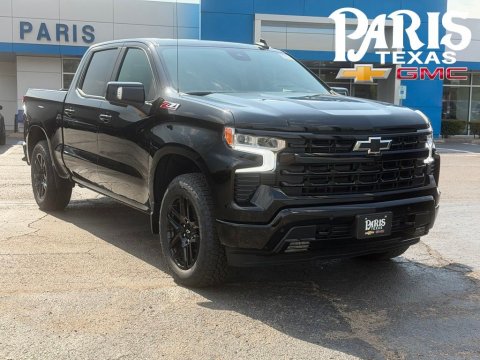 Black 2026 Chevrolet Silverado 1500 RST 4WD for sale in Paris, TX - Stock #261247