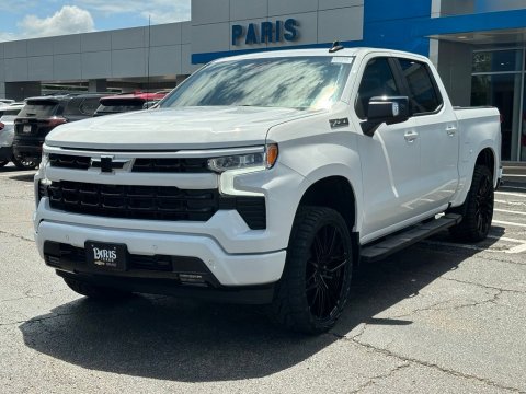 New Summit White 2026 Chevrolet Silverado 1500 RST 4WD - photo 3 - Stock #260962