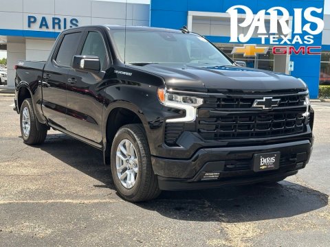 Black 2026 Chevrolet Silverado 1500 RST 4WD for sale in Paris, TX - Stock #261073