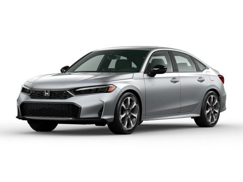  Pre-Owned 2025 Honda Civic Hybrid Stock#260599A White FWD 