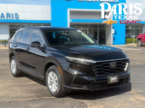 Crystal Black Pearl 2024 Honda CR-V LX AWD for sale in Paris, TX - Stock #261222A