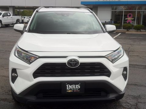 Pre-Owned Super White 2019 Toyota RAV4 XLE FWD - photo 2 - Stock #B5627