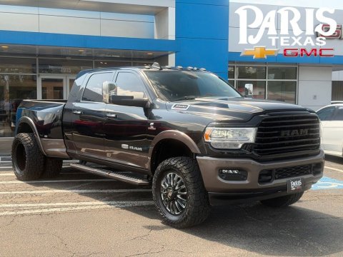 Diamond Black 2022 Ram 3500 Limited Longhorn 4WD for sale in Paris, TX - Stock #B5615