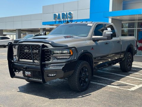 Pre-Owned Ceramic Gray Clearcoat 2024 Ram 2500 Rebel 4WD - photo 3 - Stock #261138A