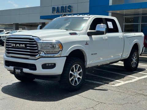 Pre-Owned Bright White Clearcoat 2023 Ram 2500 Longhorn 4WD - photo 3 - Stock #261041A