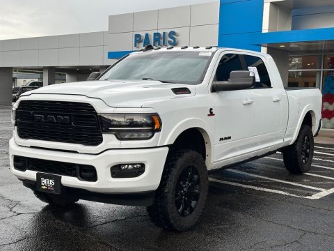Pre-Owned Bright White Clearcoat 2022 Ram 2500 Limited 4WD - photo 3 - Stock #B5591B