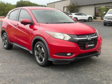 Red 2018 Honda HR-V EX FWD for sale in Paris, TX - Stock #X2555