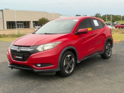 Pre-Owned Red 2018 Honda HR-V EX FWD - photo 3 - Stock #X2555