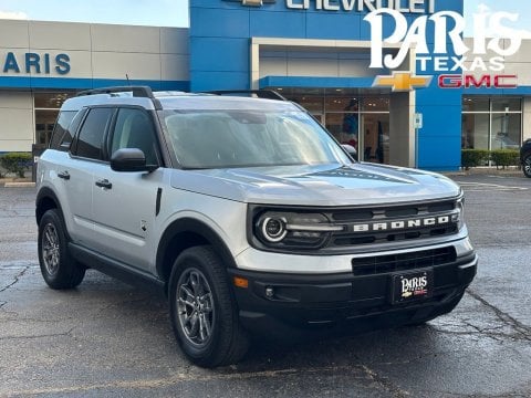 Silver Metallic 2022 Ford Bronco Sport Big Bend 4WD for sale in Paris, TX - Stock #A1081
