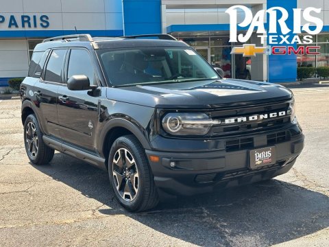 Shadow Black 2021 Ford Bronco Sport Outer Banks 4WD for sale in Paris, TX - Stock #260779B