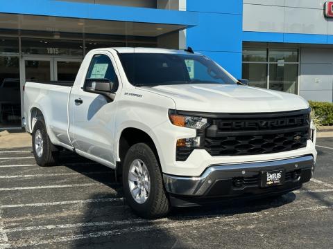  New 2026 Chevrolet Silverado 1500 WT Stock#260181 Summit White 