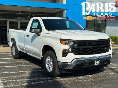  New 2026 Chevrolet Silverado 1500 WT Stock#260181 Summit White 