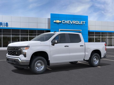 New Summit White 2026 Chevrolet Silverado 1500 WT RWD - photo 2 - Stock #261272