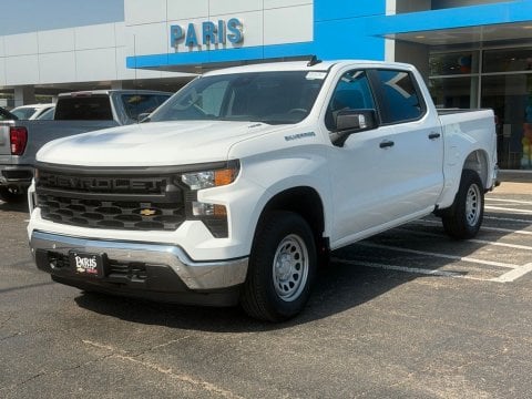 New Summit White 2026 Chevrolet Silverado 1500 WT RWD - photo 3 - Stock #261272