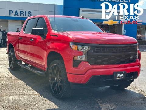 Red Hot 2024 Chevrolet Silverado 1500 Custom RWD for sale in Paris, TX - Stock #260742A