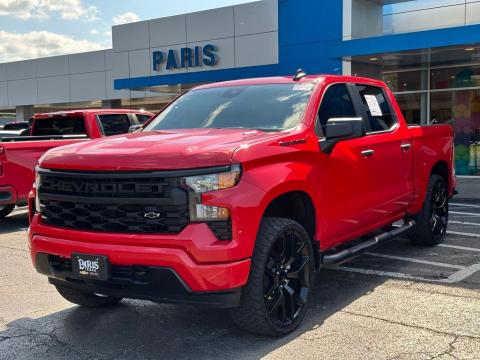 Pre-Owned Red Hot 2024 Chevrolet Silverado 1500 Custom RWD - photo 3 - Stock #260742A