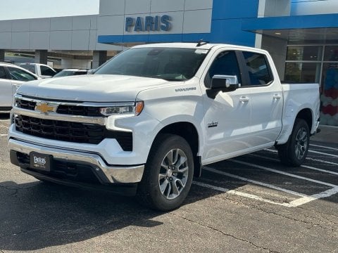 New Summit White 2026 Chevrolet Silverado 1500 LT RWD - photo 3 - Stock #260945