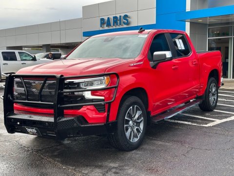 Pre-Owned Red Hot 2023 Chevrolet Silverado 1500 LT RWD - photo 3 - Stock #CF1003