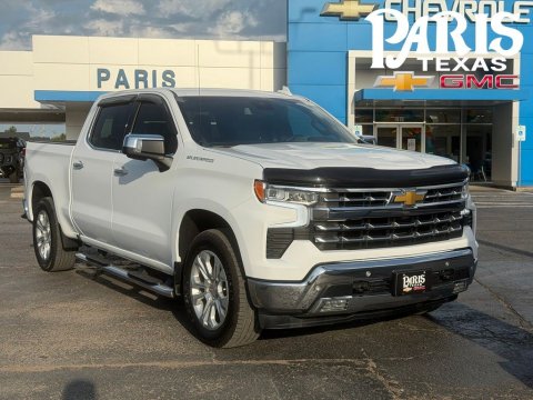 Summit White 2024 Chevrolet Silverado 1500 LTZ RWD for sale in Paris, TX - Stock #261306A