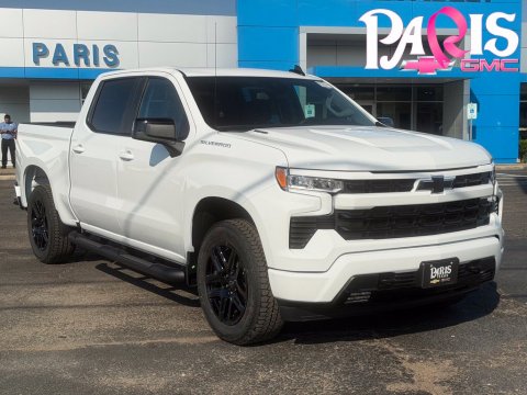 Summit White 2026 Chevrolet Silverado 1500 RST RWD for sale in Paris, TX - Stock #261411