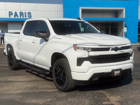 New Summit White 2026 Chevrolet Silverado 1500 RST RWD - photo 2 - Stock #261411