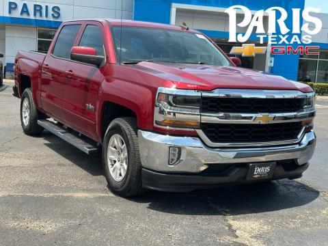 Red Tintcoat 2018 Chevrolet Silverado 1500 LT RWD for sale in Paris, TX - Stock #260763A