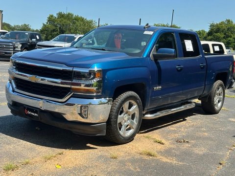 Pre-Owned Deep Ocean Blue Metallic 2018 Chevrolet Silverado 1500 LT RWD - photo 3 - Stock #X2515