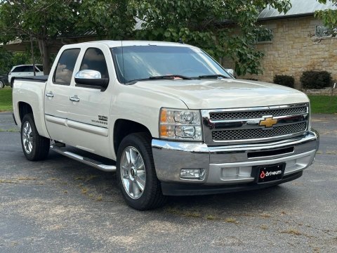 White Diamond Clearcoat 2013 Chevrolet Silverado 1500 LT RWD for sale in Paris, TX - Stock #X2513