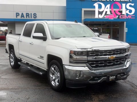 Iridescent Pearl Tricoat 2018 Chevrolet Silverado 1500 LTZ RWD for sale in Paris, TX - Stock #270008A