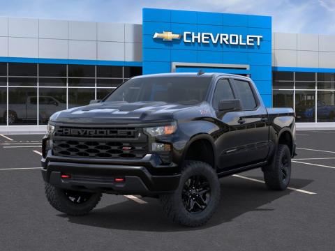 New Black 2026 Chevrolet Silverado 1500 Custom Trail Boss 4WD - photo 6 - Stock #261045