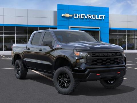 New Black 2026 Chevrolet Silverado 1500 Custom Trail Boss 4WD - photo 7 - Stock #261045