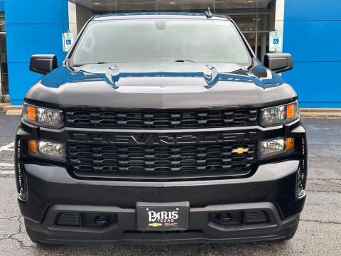 Pre-Owned Black 2021 Chevrolet Silverado 1500 Custom RWD - photo 2 - Stock #260615E