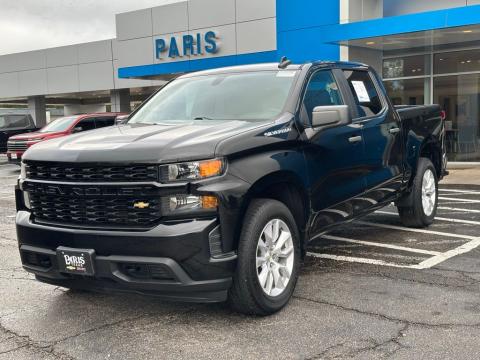 Pre-Owned Black 2021 Chevrolet Silverado 1500 Custom RWD - photo 3 - Stock #260615E