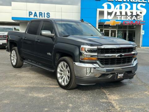 Graphite Metallic 2018 Chevrolet Silverado 1500 LT RWD for sale in Paris, TX - Stock #251043B