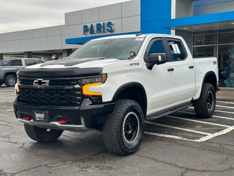 Pre-Owned Summit White 2023 Chevrolet Silverado 1500 ZR2 4WD - photo 3 - Stock #A1054