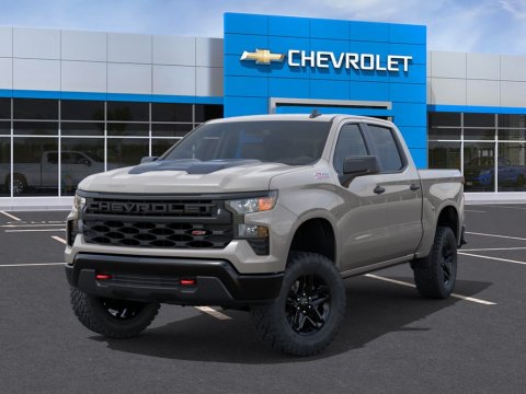 New White Sands 2026 Chevrolet Silverado 1500 Custom Trail Boss 4WD - photo 7 - Stock #261523