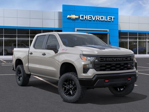 New White Sands 2026 Chevrolet Silverado 1500 Custom Trail Boss 4WD - photo 8 - Stock #261523