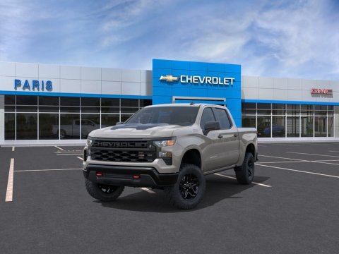 New White Sands 2026 Chevrolet Silverado 1500 Custom Trail Boss 4WD - photo 9 - Stock #261523