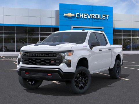 New Summit White 2026 Chevrolet Silverado 1500 Custom Trail Boss 4WD - photo 6 - Stock #261397