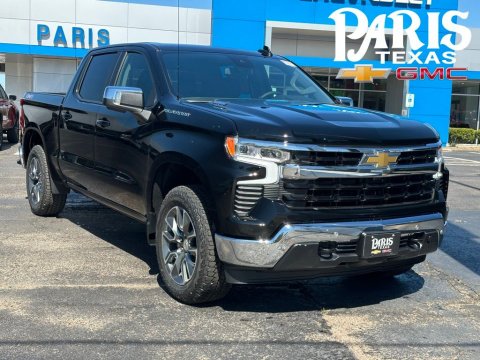 Black 2026 Chevrolet Silverado 1500 LT 4WD for sale in Paris, TX - Stock #260954