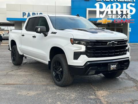 Summit White 2026 Chevrolet Silverado 1500 LT Trail Boss 4WD for sale in Paris, TX - Stock #260756