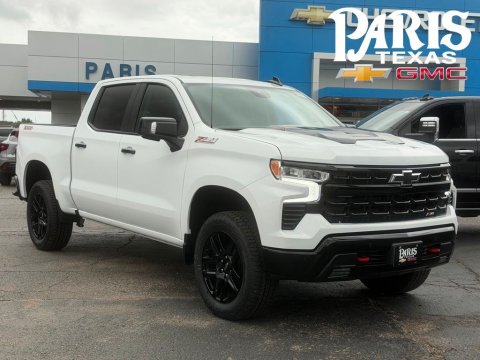 Summit White 2026 Chevrolet Silverado 1500 LT Trail Boss 4WD for sale in Paris, TX - Stock #261145