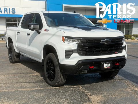 Summit White 2026 Chevrolet Silverado 1500 LT Trail Boss 4WD for sale in Paris, TX - Stock #261319