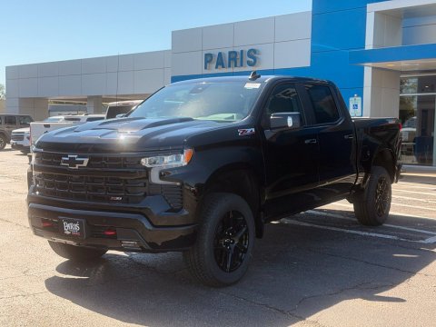 New Black 2026 Chevrolet Silverado 1500 LT Trail Boss 4WD - photo 3 - Stock #261417