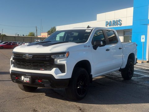 New Summit White 2026 Chevrolet Silverado 1500 LT Trail Boss 4WD - photo 3 - Stock #261418