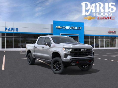 Sterling Gray Metallic 2026 Chevrolet Silverado 1500 LT Trail Boss 4WD for sale in Paris, TX - Stock #261235