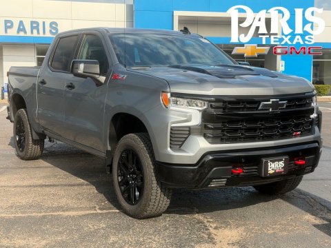 Sterling Gray Metallic 2026 Chevrolet Silverado 1500 LT Trail Boss 4WD for sale in Paris, TX - Stock #261235