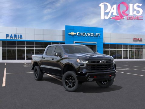 Black 2026 Chevrolet Silverado 1500 LT Trail Boss 4WD for sale in Paris, TX - Stock #261415